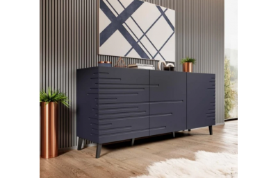 Шкаф комод NOVA мат navy