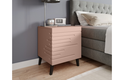 Тумбочка прикроватная розовый CAMA-NOVA