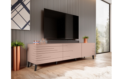 Подставка под телевизор NOVA розовый