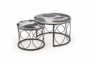 ALEXANDRA комплект из двух журнальных столиков,...