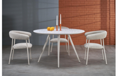 Стол ARAMIS, lastrico / черный