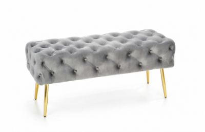 Цвет скамьи ATHENA: серый / золотой