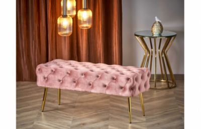 Цвет скамьи ATHENA: розовый / золотой