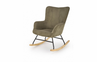 Кресло-качалка BELMIRO, оливковое