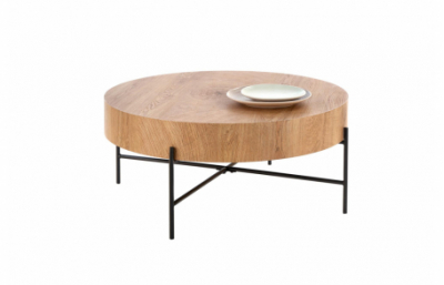 Кофейный стол BROKLYN натуральный дуб / черный