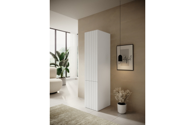 PAFOS шкаф 45 (1D) белый/белый