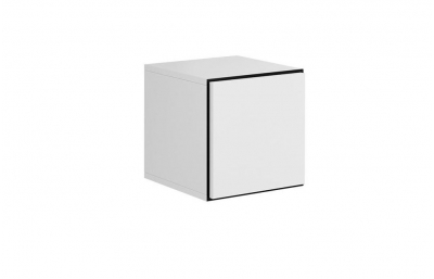 ROCO RO3 FULL SQUARE CABINET белый/черный/белый