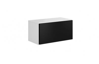 ROCO RO3 шкаф с дверью белый/черный мат