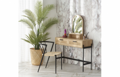 Консольный столик CARMEN, натуральный / черный