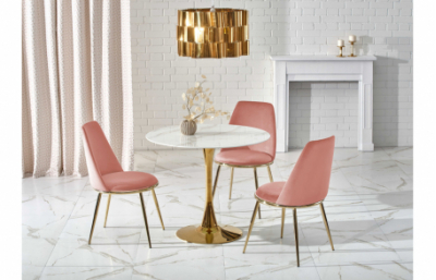 Стол CASEMIRO из белого мрамора