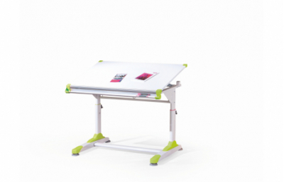 Цвет стола COLLORIDO: белый/зеленый/розовый