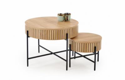 Набор DANTE из двух штук, натуральный/черный