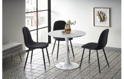 Стол DENVER, цвет: столешница - белый мрамор,...