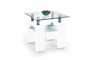 Журнальный столик DIANA H KWADRAT цвет: белый