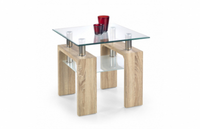 Журнальный столик DIANA H KWADRAT цвет: дуб сонома