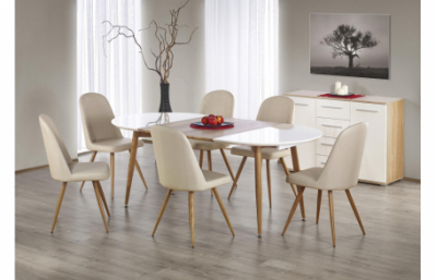 Раскладной стол EDWARD, цвет: медовый дуб,