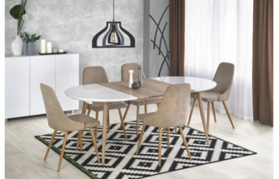 Раскладной стол EDWARD, цвет: дуб сан ремо