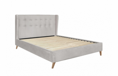 Кровать ESTELLA 160 см бежевая