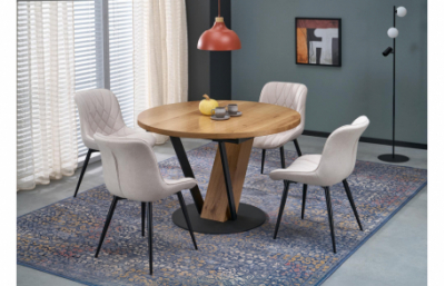 Круглый стол раскладной FANIS, натуральный /...