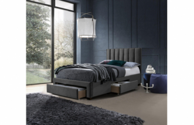 Кровать GRACE 120 с выдвижными ящиками, цвет:...