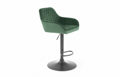 Барный стул H103 темно-зеленый