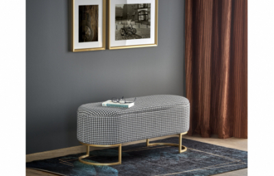 Скамья HARMONY с функцией хранения, черный /...