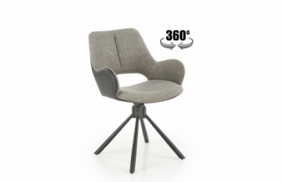 Стул K494, серый / черный