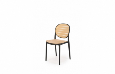 Стул K529, черный / натуральный