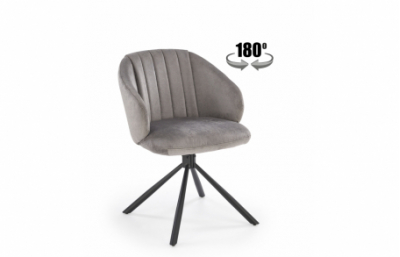 Стул K533, черный / серый