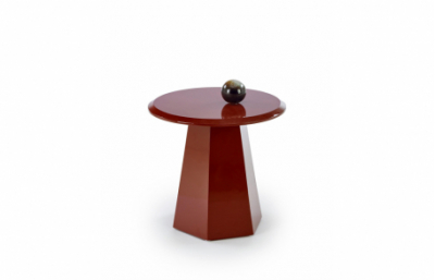 LOCA журнальный столик темно-красный