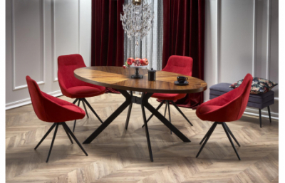 Стол LOCARNO, цвет: орех / черный