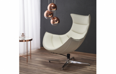 Кресло для отдыха LUXOR, цвет: белый