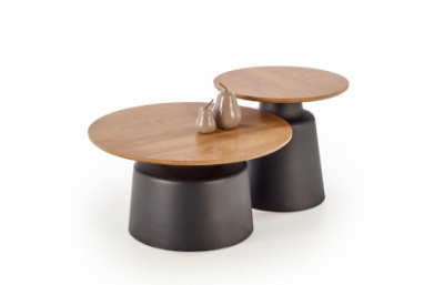 Набор из двух предметов MALOMI, натуральный/черный