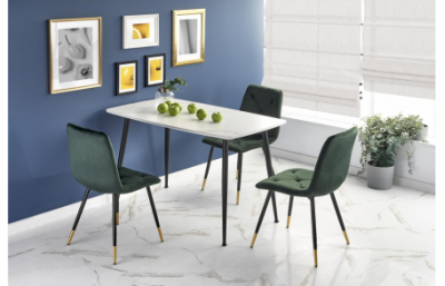 Стол MARCO, цвет: столешница - белый мрамор,...