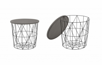 Стол MARIFFA журнальный столик цвет: серый /...