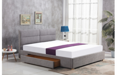 Кровать MERIDA, цвет: светло-серый