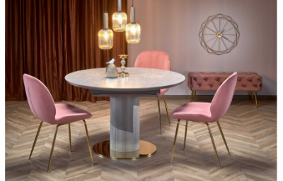 Стол MUSCAT серый мрамор