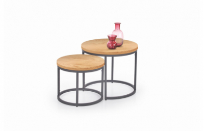 Комплект из двух столов OREO - золотой дуб /...