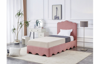 Кровать ORSO, розовая