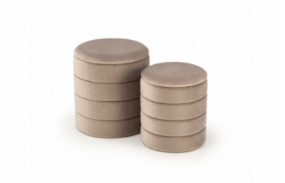 PACHO комплект из двух штук цвет: бежевый