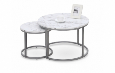 PAOLA 2 комплект из двух журнальных столиков,...