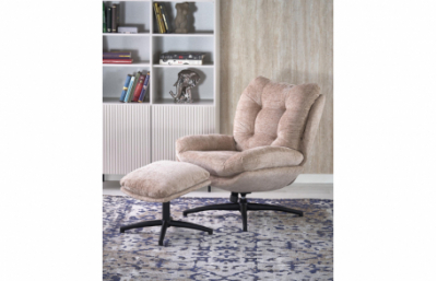 Кресло PESTO с оттоманкой / с функцией качания,...