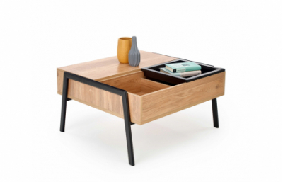 PODIUM, ц.стол, натуральный/черный