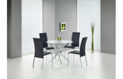 Стол RAYMOND: стекло/прозрачный