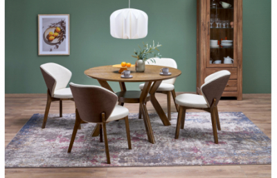 Круглый стол RUPERT, орех