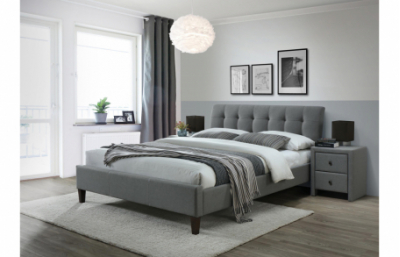 SAMARA 2 спальная кровать цвет: серый