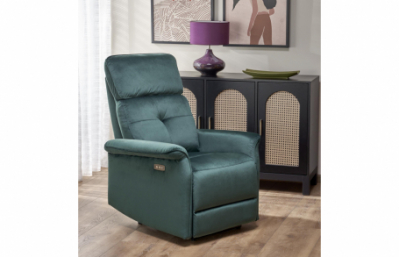 Кресло для отдыха SEMIR, темно-зеленое
