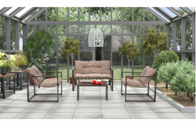 Садовый комплект SHARK (диван и 2 кресла и...