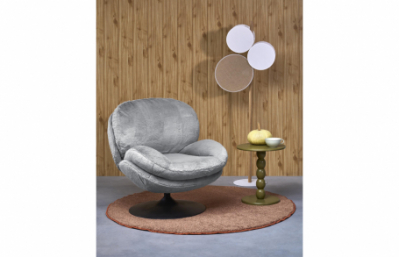 Кресло SHELL l.chair, серое