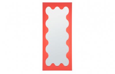 Настенное зеркало SOLETTO, коралловый